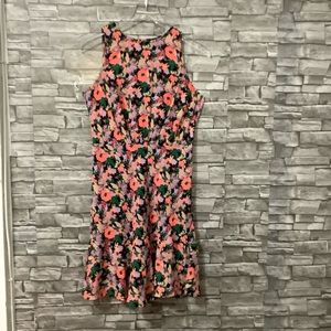 J.Crew Mercantile Floral Rushed tank Dress Size 4 (W828)